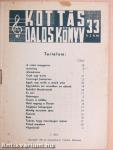 Kottás daloskönyv 33.