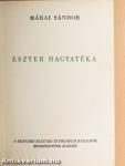 Eszter hagyatéka/Déli szél