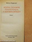Rózsa Sándor összevonja a szemöldökét