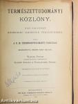 Természettudományi Közlöny 1904. január-deczember/Pótfüzetek a Természettudományi Közlönyhöz 1904. január-deczember