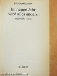 Im neuen Jahr wird alles anders