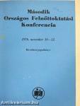 Második Országos Felnőttoktatási Konferencia