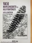 Vasi Honismereti és Helytörténeti Közlemények 2003/3-4.