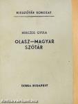 Olasz-magyar szótár