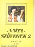 Nótaszövegek 2.