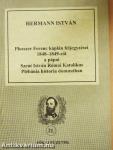 Plosszer Ferenc káplán feljegyzései 1848-1849-ről a pápai Szent István Római Katolikus Plébánia historia domusában
