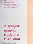 A nyugati magyar irodalom 1945 után