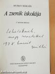 A zsenik iskolája (dedikált példány)