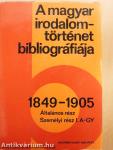 A magyar irodalomtörténet bibliográfiája 3.