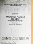 Matematika példatár VIII.