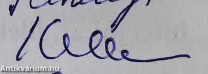 Utak, arcok, művészetek (többszörösen dedikált példány)