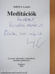 Meditációk (dedikált példány)
