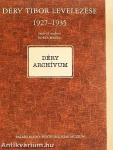 Déry Tibor levelezése I/B.