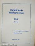Hajdúnánás földrajzi nevei I.