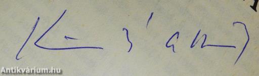 A menyét éjszakája (aláírt példány)