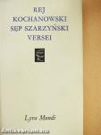 Mikolaj Rej/Jan Kochanowski/Mikolaj Sep Szarzynski versei 