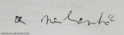 Kisebbségi sorsban (dedikált példány)