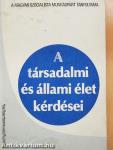 A társadalmi és állami élet kérdései 