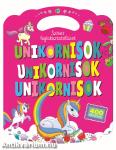 Színes foglalkoztatófüzet unikornisokkal