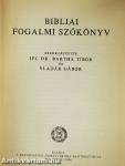 Bibliai fogalmi szókönyv