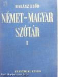 Német-magyar szótár I-II.