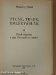 Utcák, terek, emléktáblák II.