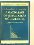 A gazdasági optimalizálás módszerei II.