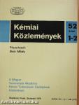 Kémiai Közlemények 1979/1-4.