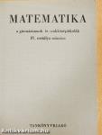 Matematika IV.