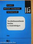 Területhasználatok hatása a vízminőségre