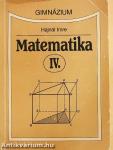 Matematika IV.