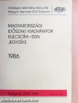 Magyarországi időszaki kiadványok kulcscím-ISSN jegyzéke 1986