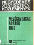 Mezőgazdasági adatok 1979/1.