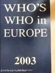 Who's Who in Europe 2003