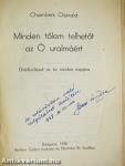 Minden tőlem telhetőt az Ő uralmáért