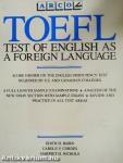 Toefl test of English as a Foreign Language