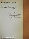 Sumer és magyar? (dedikált példány)