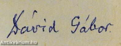 Allegra (dedikált példány)