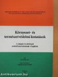 Környezet- és természetvédelmi kutatások