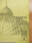 Verbum - Analecta Neolatina 1999/2