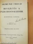Bevezetés a pszichoanalízisbe