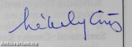 ...ember vagyok (dedikált példány)