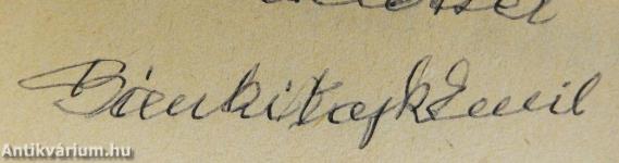 Attila hun király élete (dedikált példány)