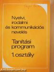 Tanítási program 1. osztály