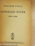 Színházi esték 1930-1940
