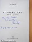 Egy nép kiáltott... (dedikált példány)