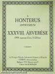A Honterus Antikvárium XXXVIII. árverése