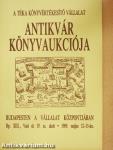 A Téka Könyvértékesítő Vállalat antikvár könyvaukciója 1989. május 12-13-án