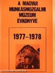 A Magyar Munkásmozgalmi Múzeum évkönyve 1977-1978