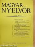 Magyar Nyelvőr 1997. október-december
